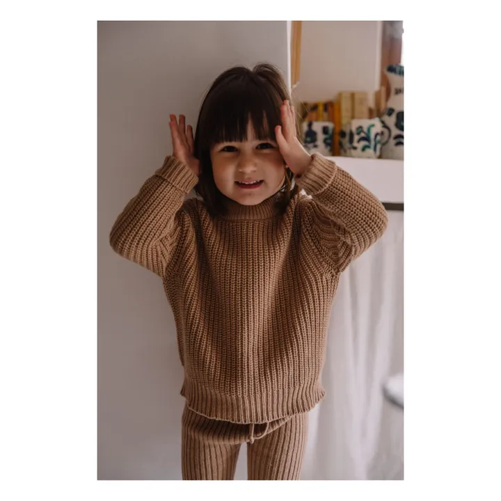 Studio Bohème Pull Coton Bio Bun | Beige