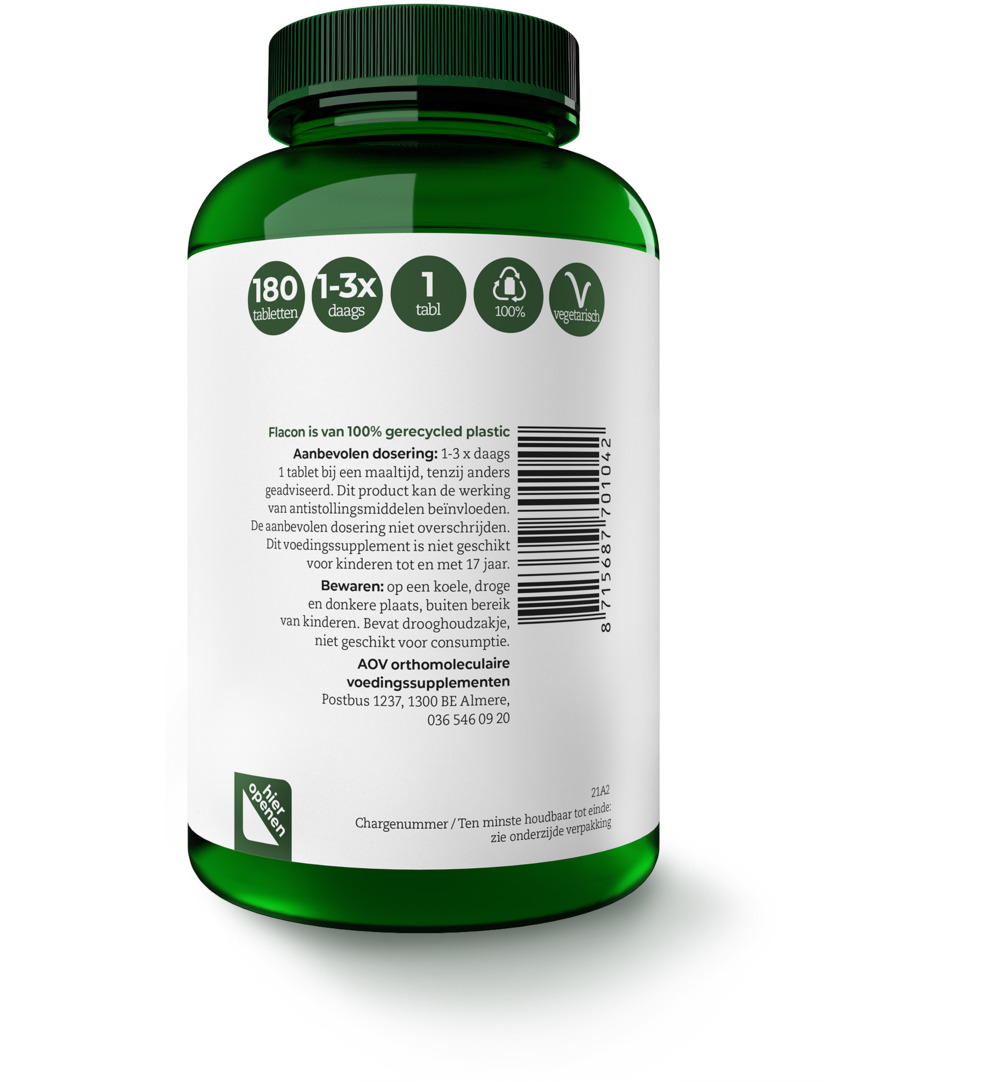 AOV 104 Ortho basis multi (180 tabletten)