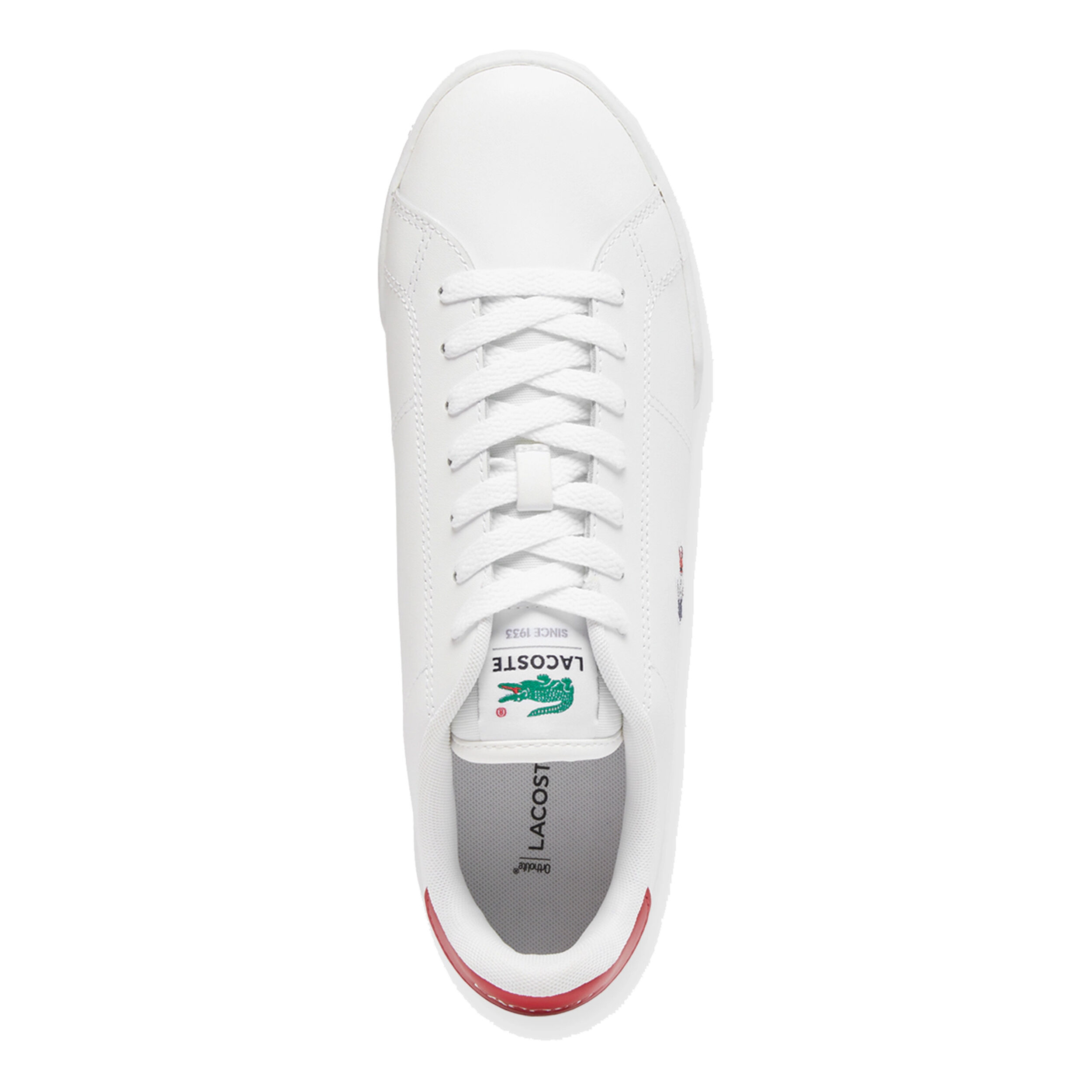 Lacoste Carnaby Cup Baskets Hommes - Blanc , Bleu Foncé
