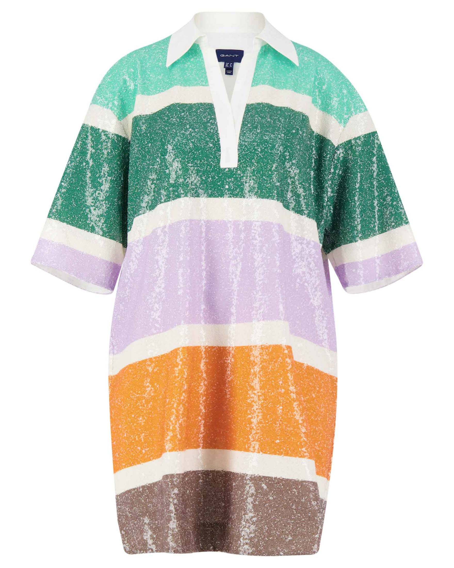 Gant| Damen Kleid SEQUINS STRIPE DRESS