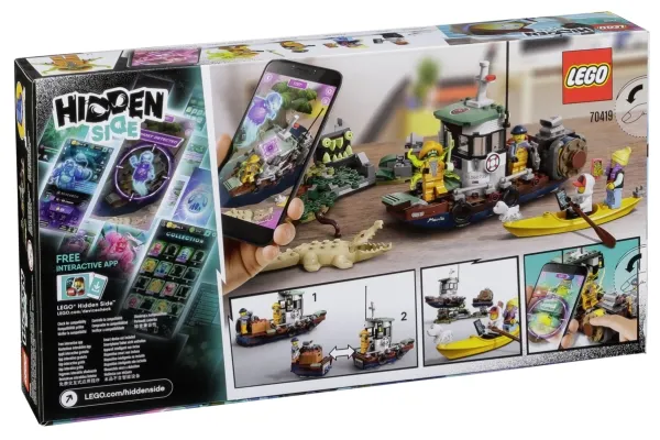 LEGO Hidden Side 70419 Nødstedt rejebåd