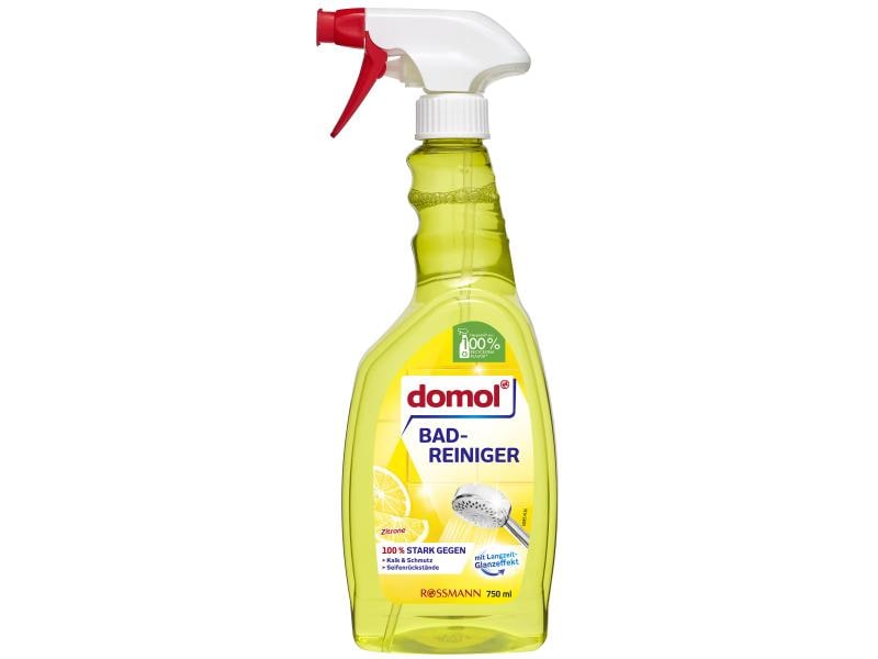 Domol Badreiniger Zitrone 3 x 750 ml Intensivreinigung für Ihr Badezimmer