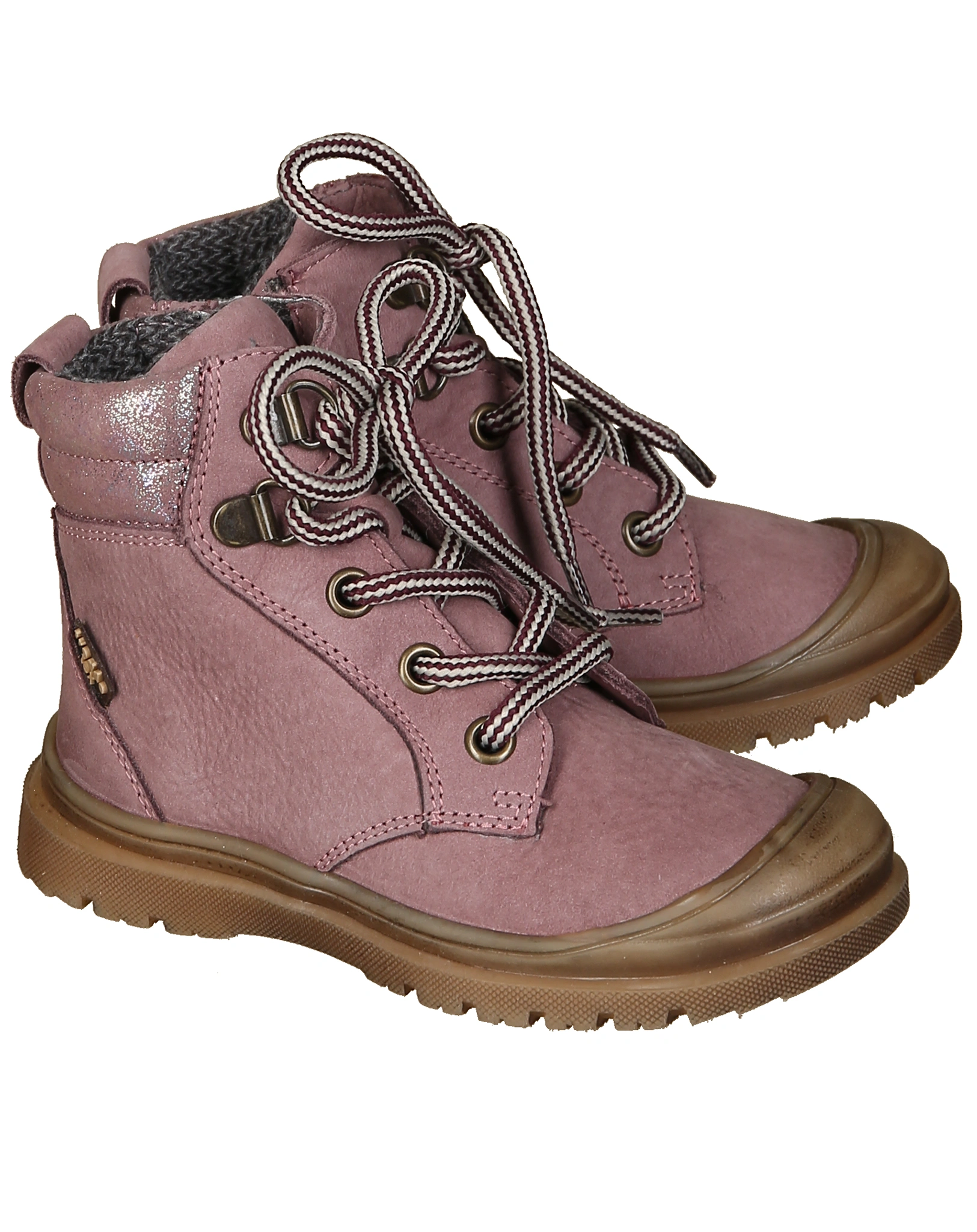 Schnürschuhe TYLAS TEX halbhoch in dark pink