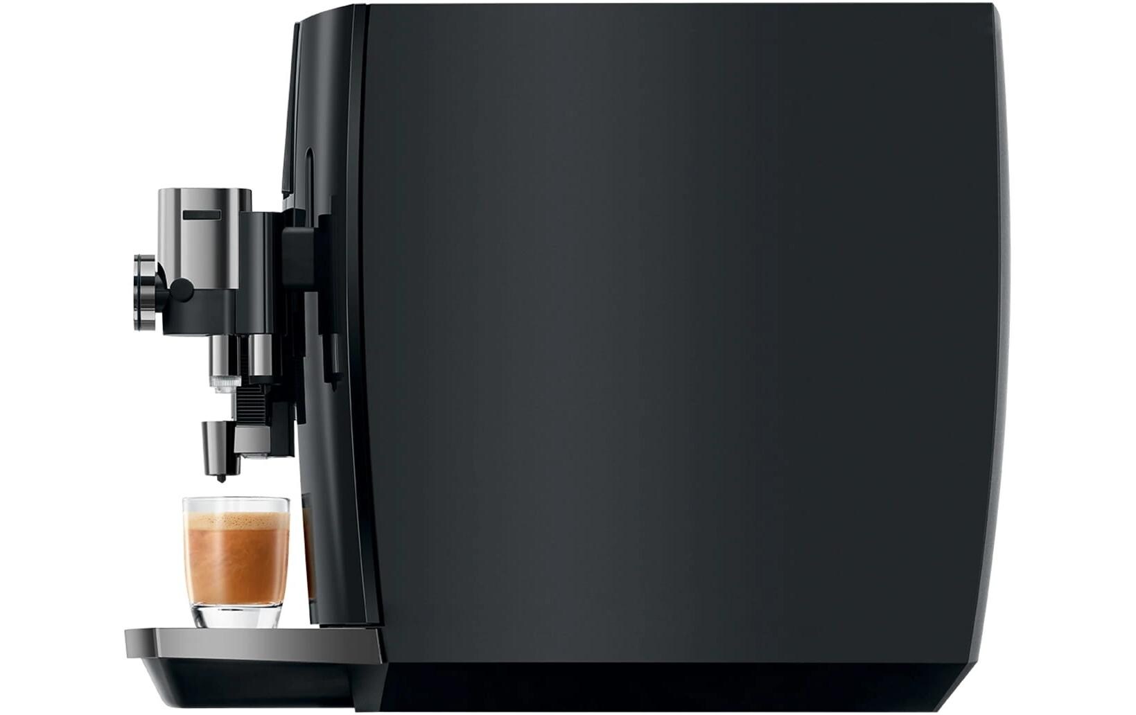 Kaffeevollautomat J10 Piano Schwarz<br>Vollautomatische Kaffeemaschine