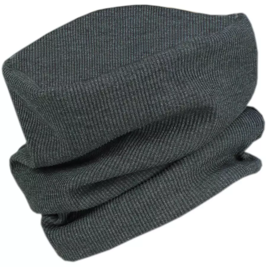 TupTam Unisex Kinder Beanie Mütze Schlauchschal Set anthrazit