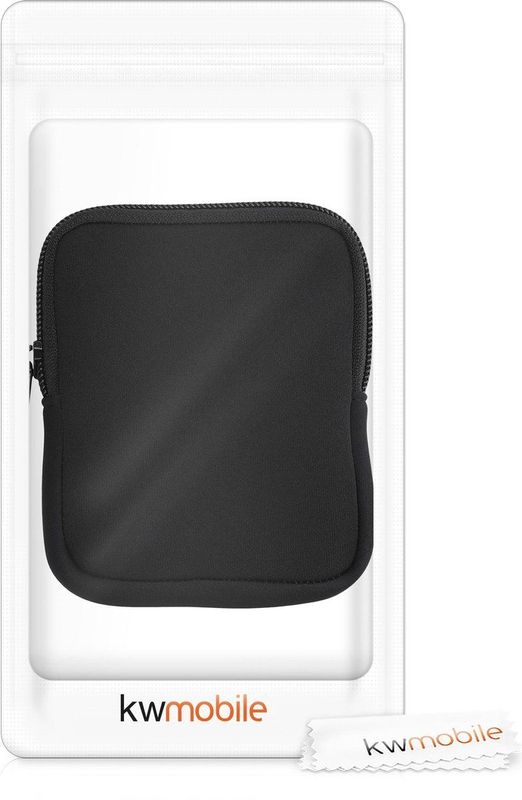 kwmobile hoesje voor e-bike display - Waterdichte display cover elektrische fiets - Van neopreen in zwart