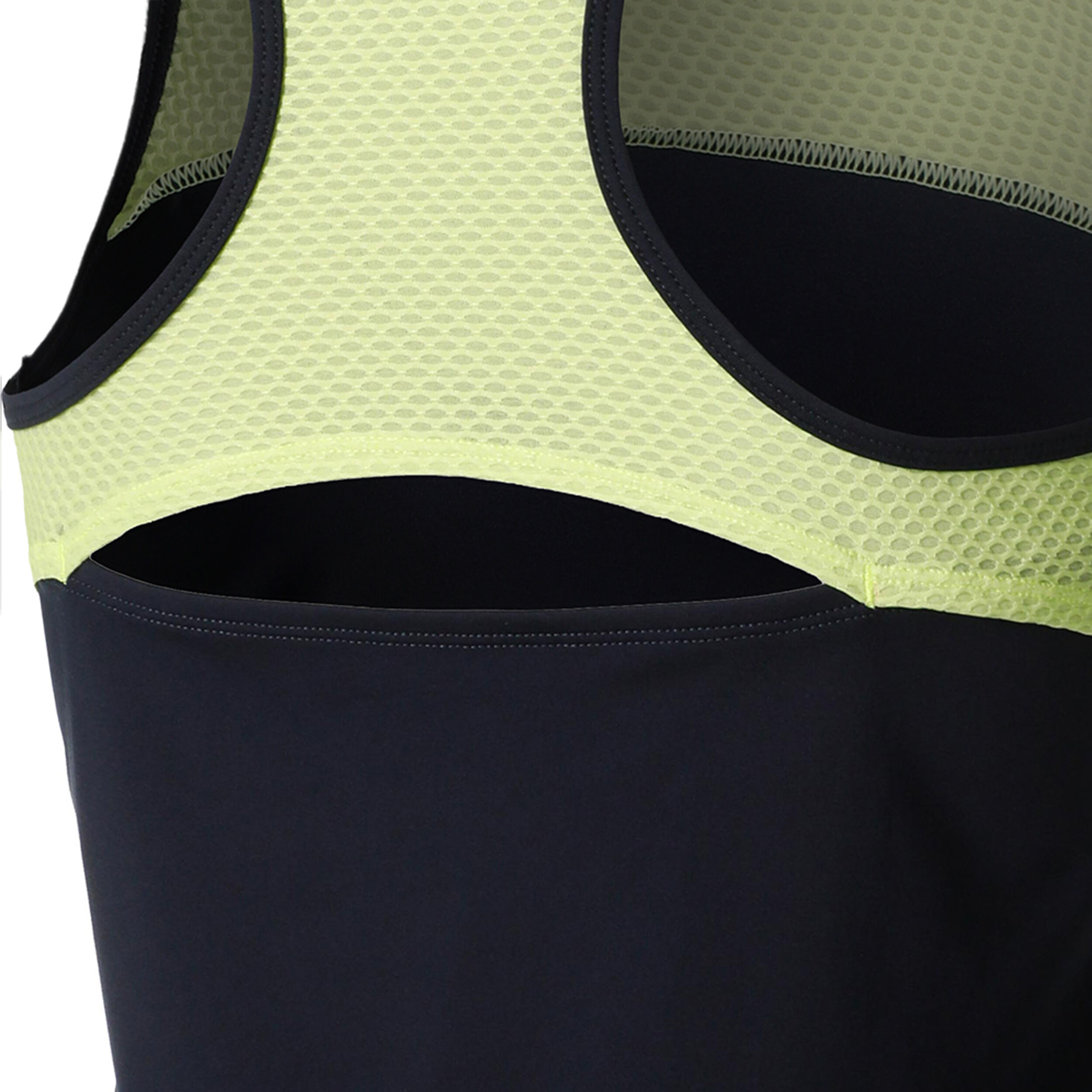 Quiet Please Perspectives Racerback Débardeur Tank Top Femmes - Bleu Foncé