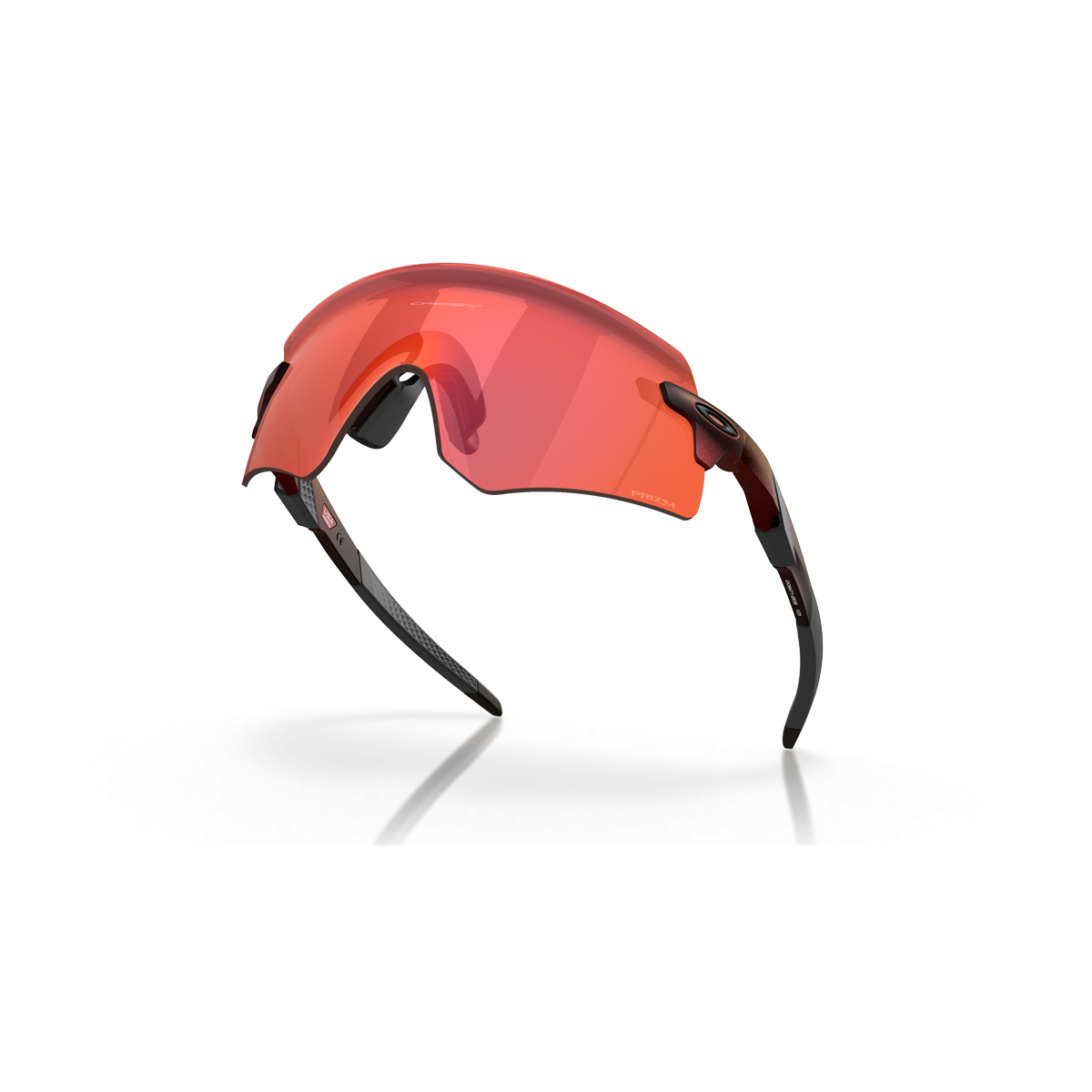oakley encoder matte black red colorshift 523 oo9471 08 prizm trail torch