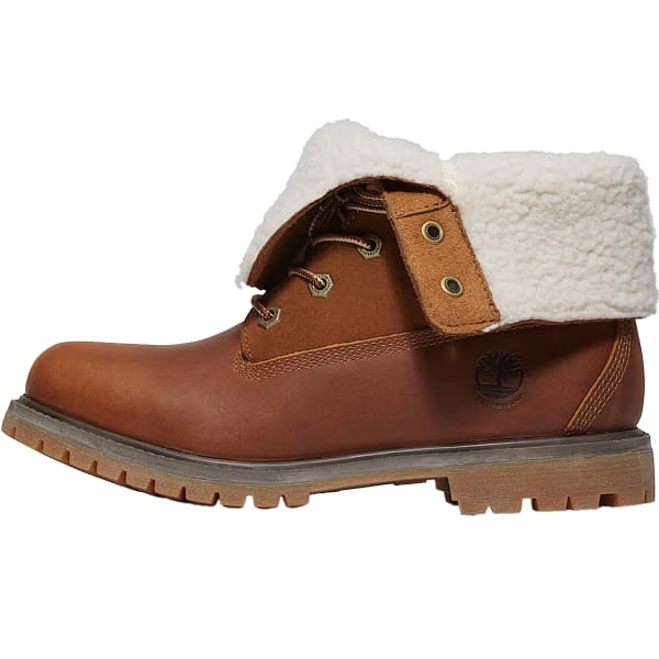 Après ski TIMBERLAND AUTHENTIC MID WARM LINED WATERPROOF BOOT W DARK BROWN