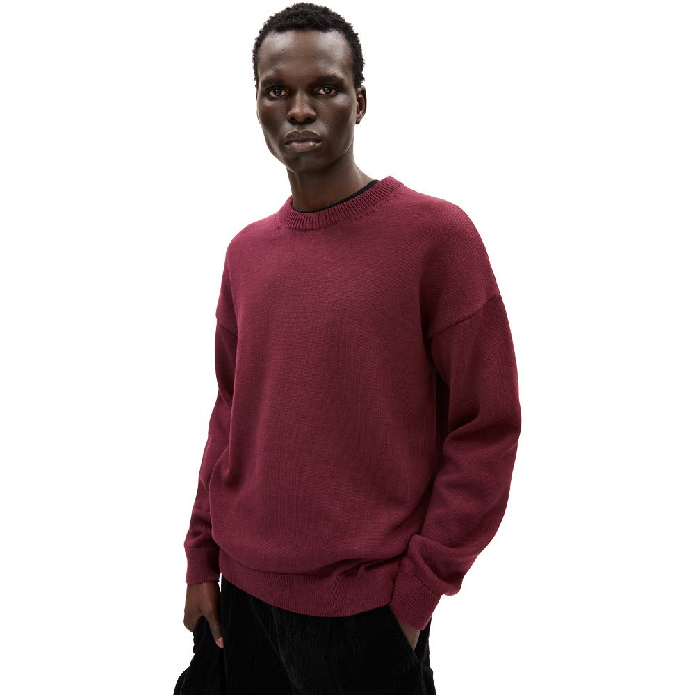 Armedangels Jovaan Strickpullover Herren cranberry juice