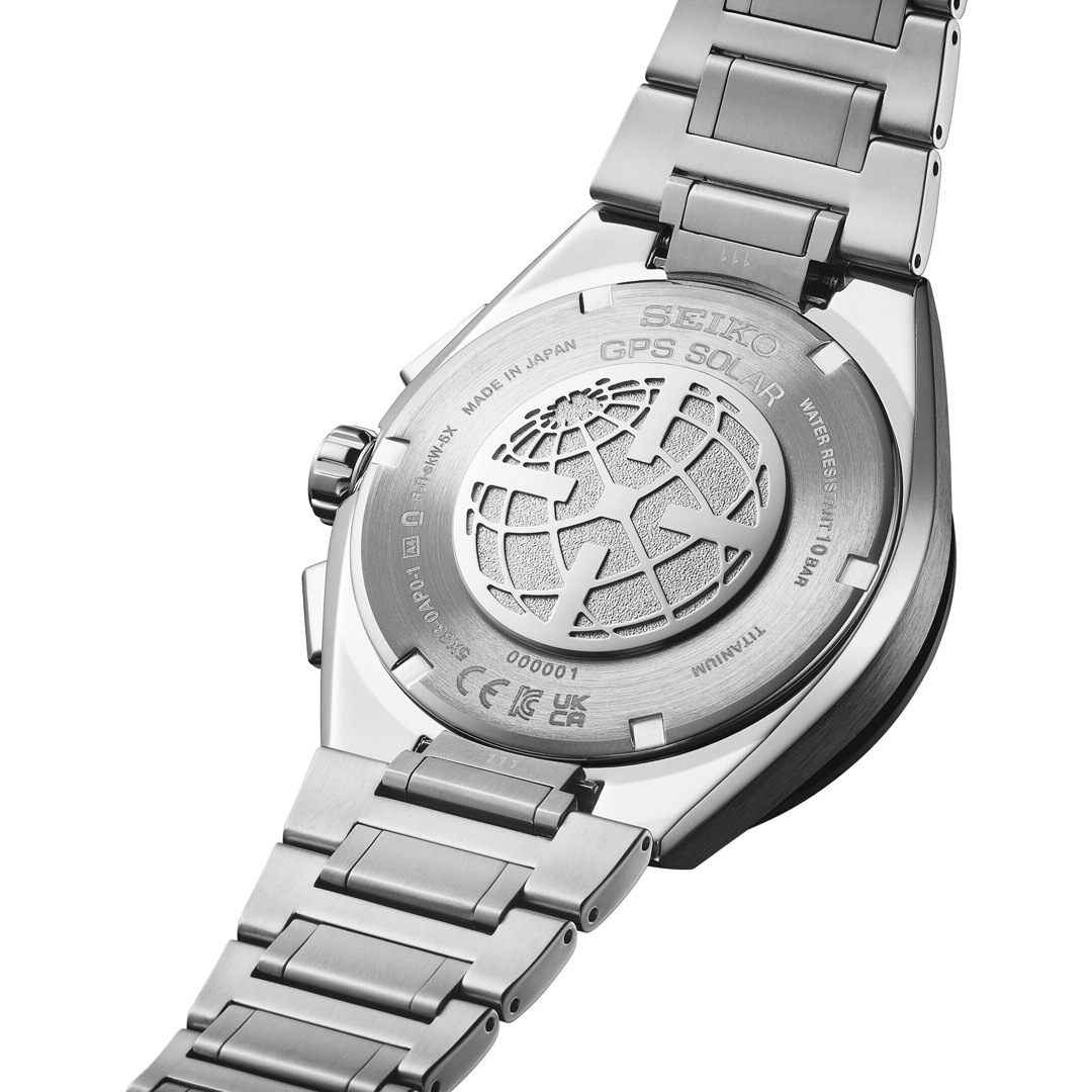Seiko Astron 5X GPS Solar Dual Time Chronograph 44