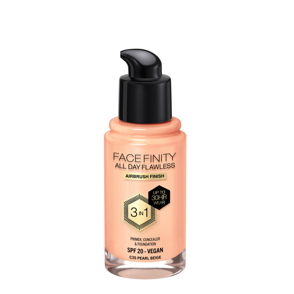 Max Factor Facefinity All Day Flawless Foundation C35 Pearl Beige34 ml