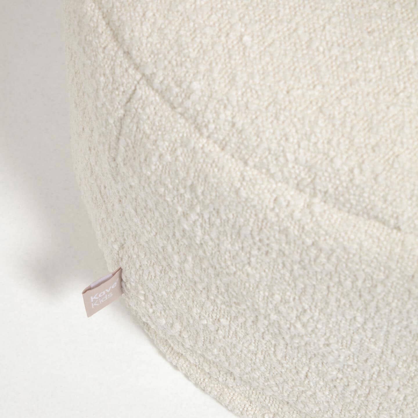 Kave Home Pouf ADARA White