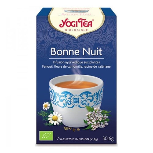 Yogi tea bonne nuit bio 17 sachets - goo