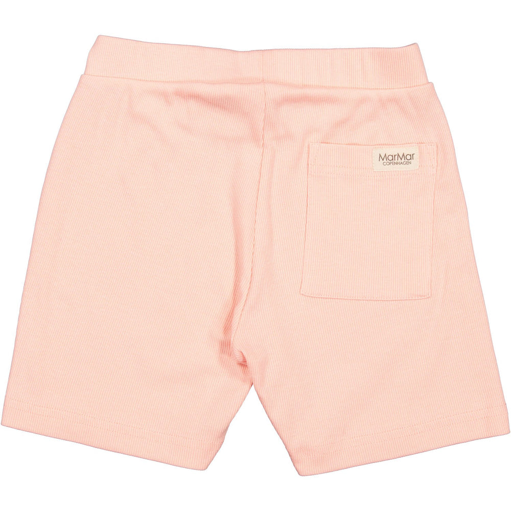 Køb MarMar Modal Fine Rib Soft Coral Paulo Shorts
