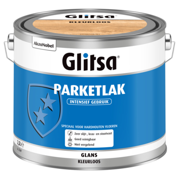 Glitsa parketlak hoogglans blank 2,5 l