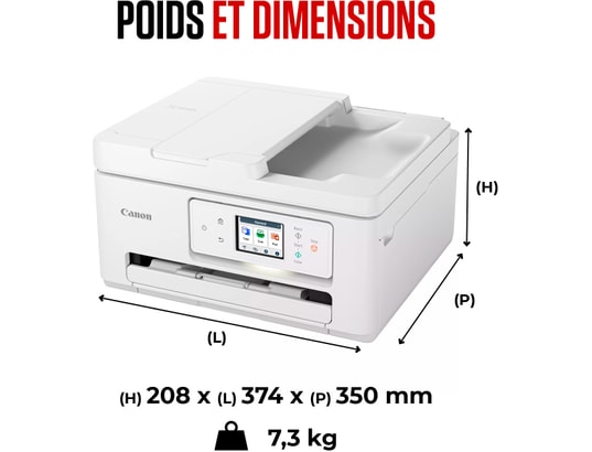 CANON - Imprimante multifonction jet d'encre PIXMA TS7750i