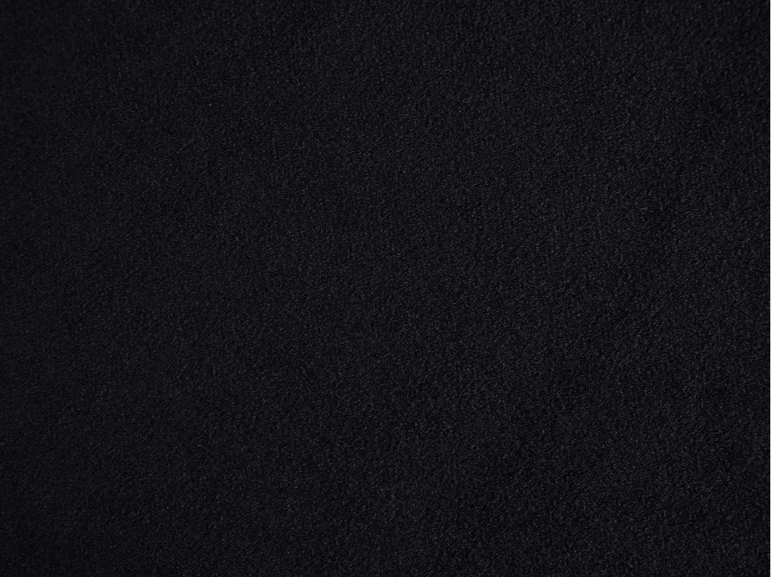 Lot de 2 tabourets de bar en velours et métal - Hauteur réglable - Noir - LAJUNIA