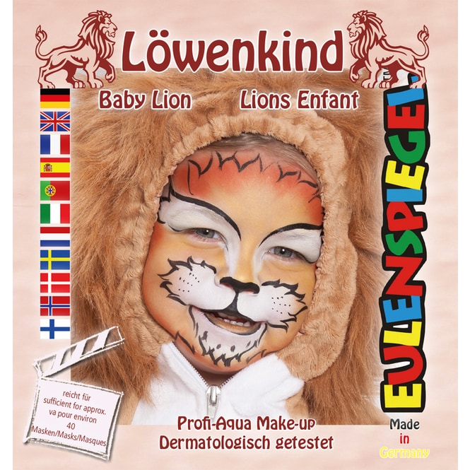 Schminkset - Löwenkind - Make-Up mit Zubehör