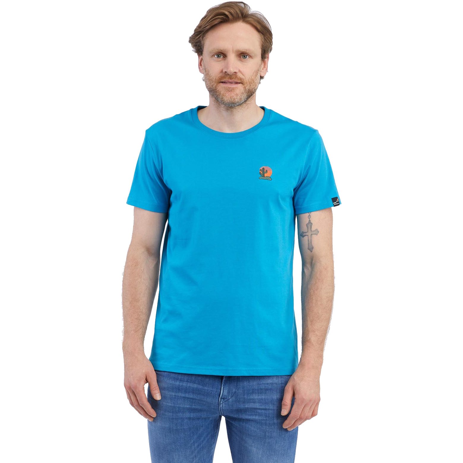 ragwear Endrew A T-Shirt Herren sky blue