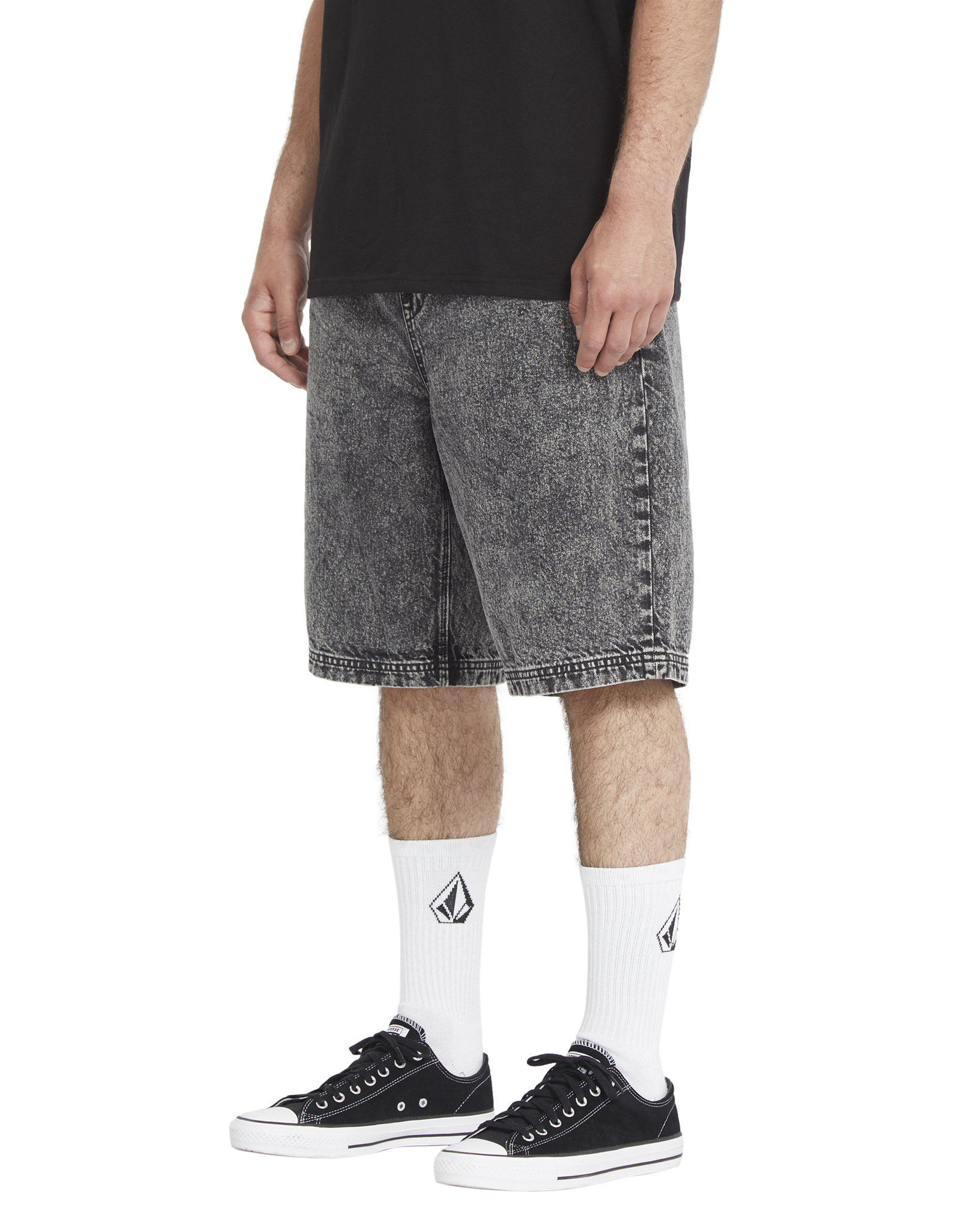 Volcom Freazy Loose Short 22 Light Acid Black