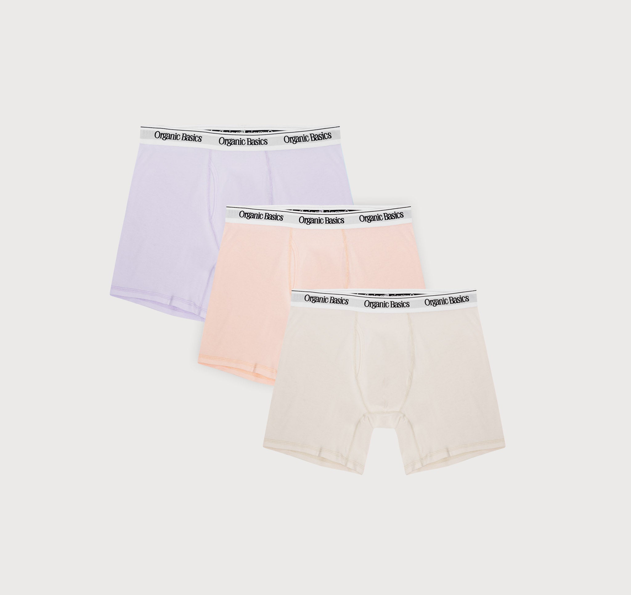 ORGANIC COTTON<br>Easy Boxer Briefs 3-Pack