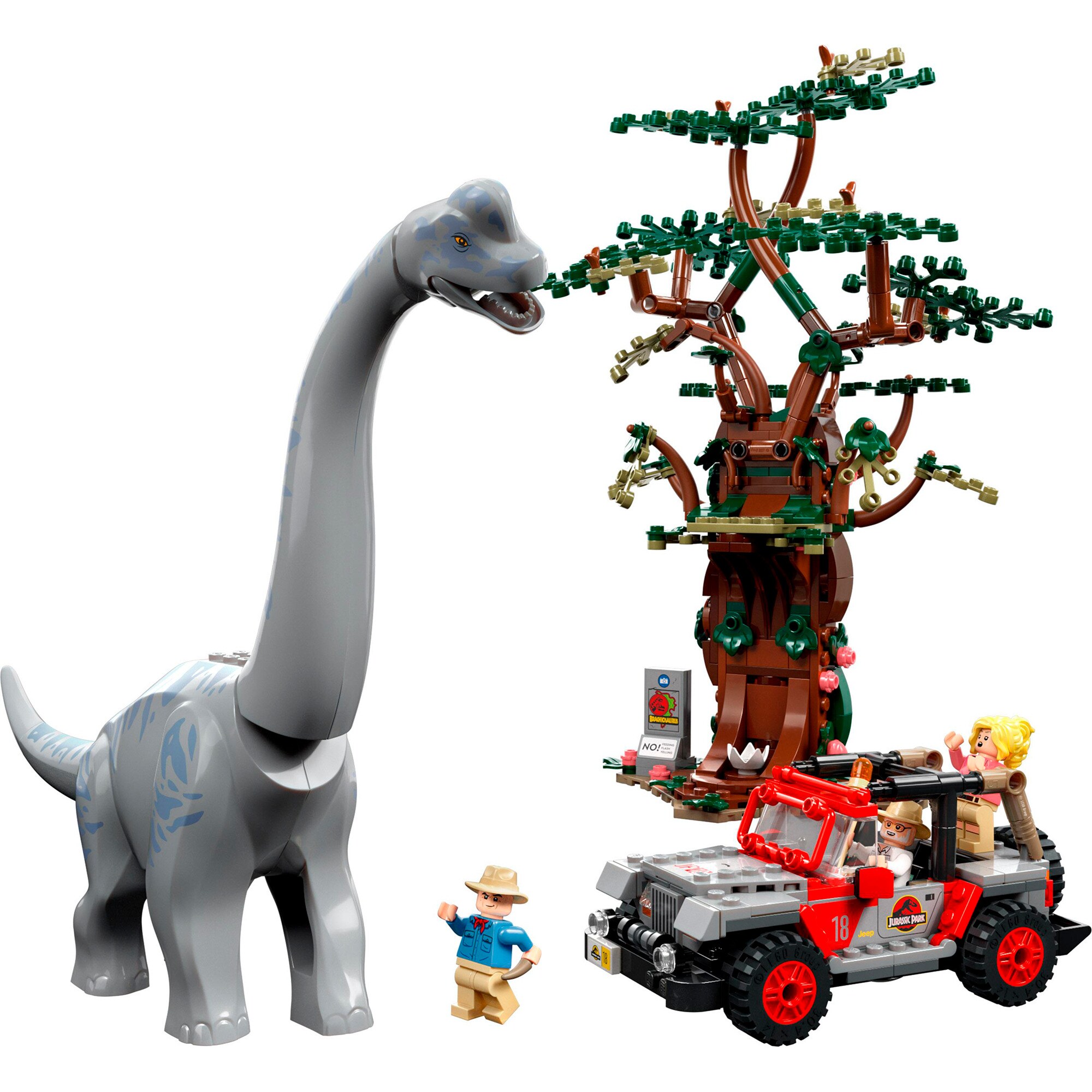 LEGO Konstruktionsspielzeug Jurassic World Entdeckung des Brachiosaurus