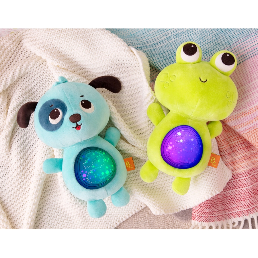 B.TOYS B. Twinkle Tummies - Hund mit Licht und Sound Mehrfarbig