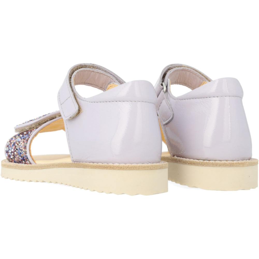 Køb Angulus Lilac/Pastel Multi Glitter Laksandal Med Funklende Glitterdetalje
