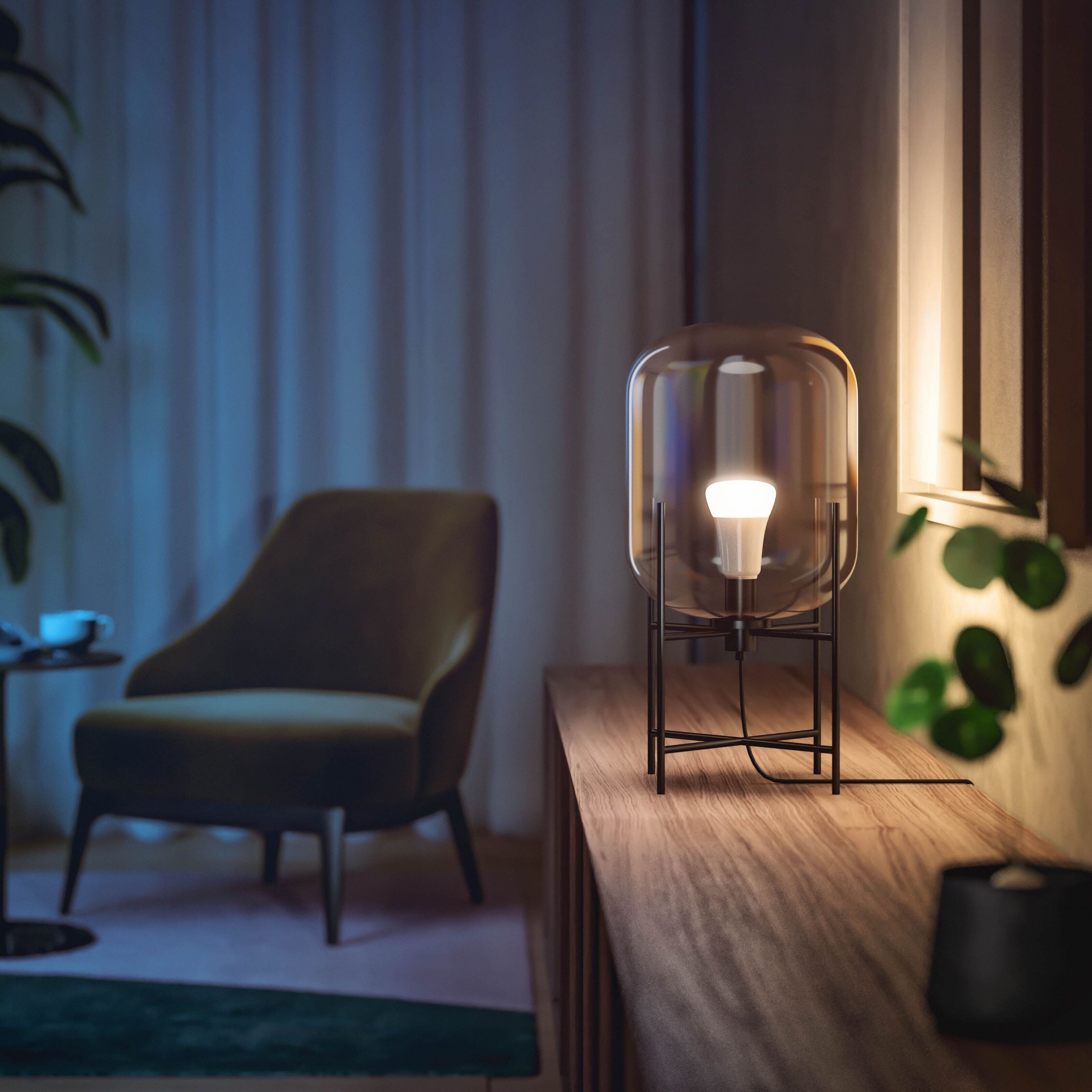 Philips Hue Color Ambiance Smart LED-pære E27 806 lm 2-pk