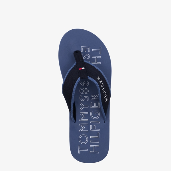 Tommy Hilfiger heren teenslippers blauw