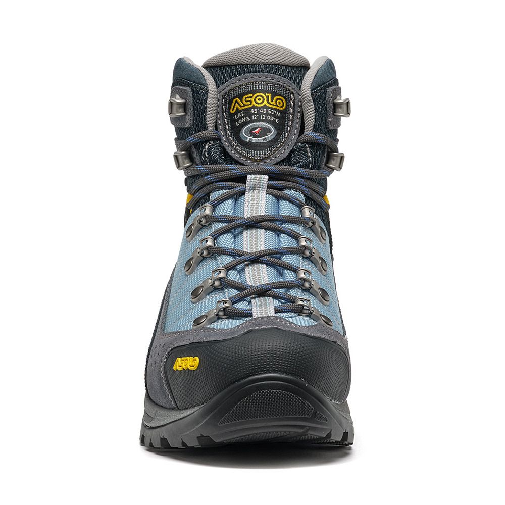 Asolo DRIFTER I EVO GV - Chaussures randonné Femme grey/blue fog
