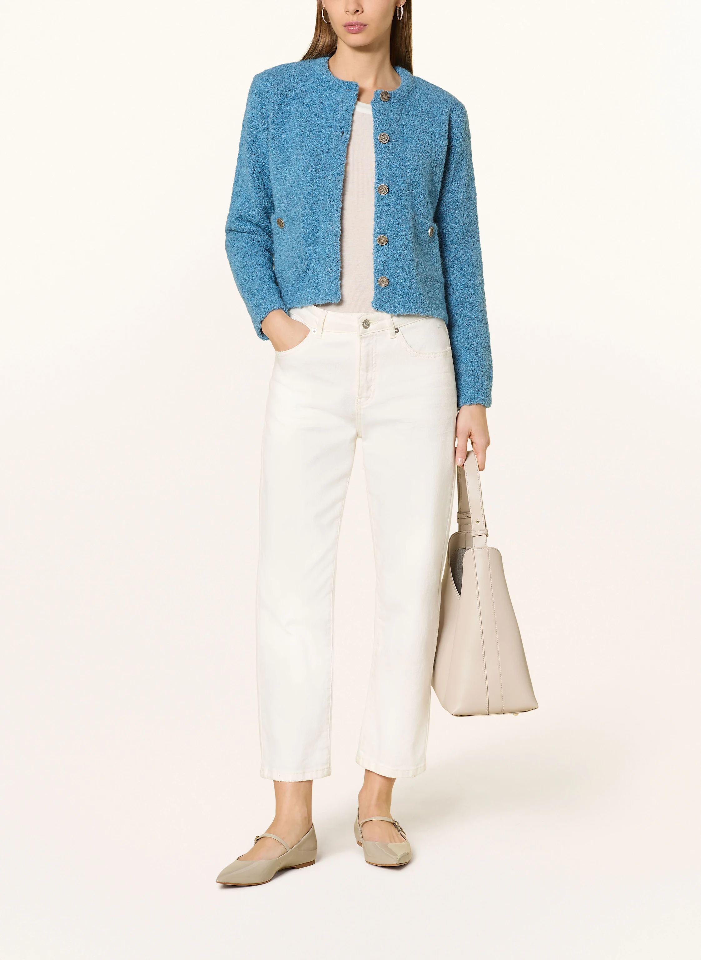 Rich & Royal Strickjacke aus Bouclé