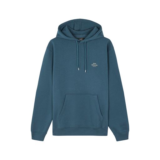 Mads Nørgaard Standard Logo Hættetrøje, Midnight Navy, M