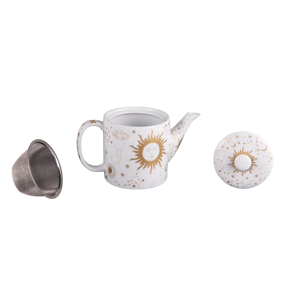 Coffret théière et filtre Céleste 0.7 l Table passion