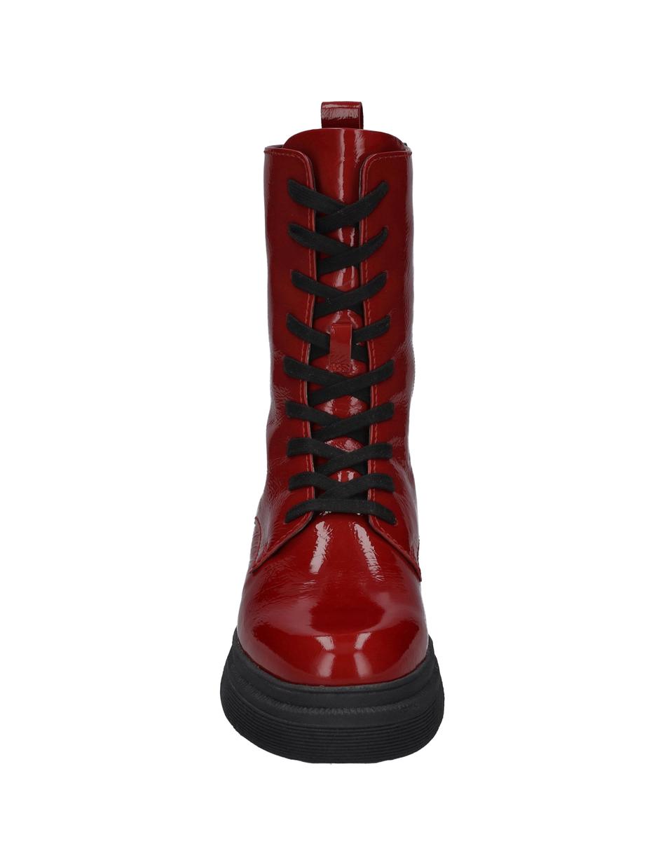 Stiefel Erba 07, rot-schwarz