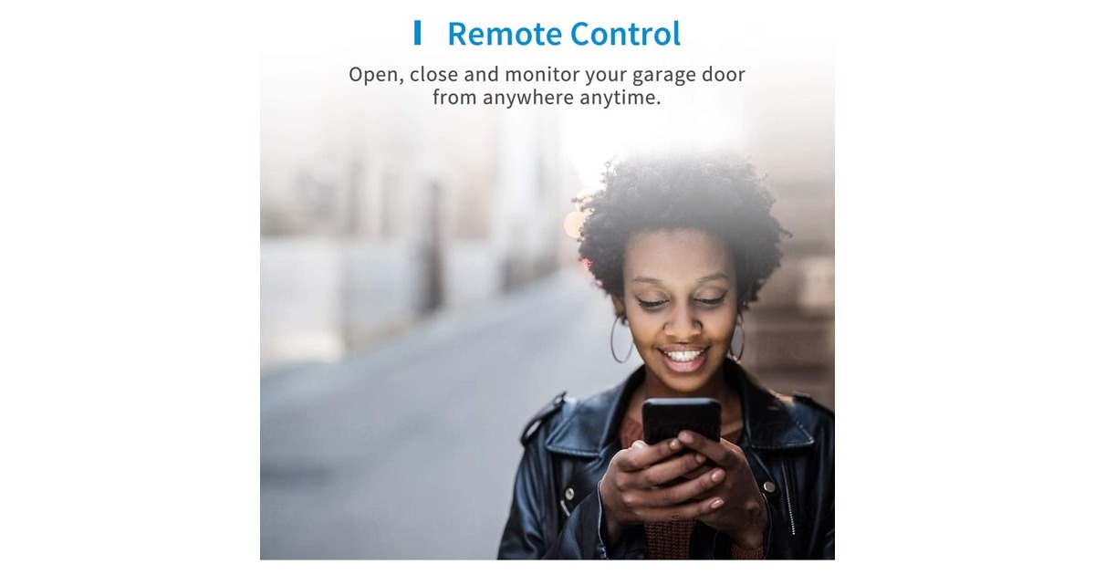 MEROSSMSG100 Smart Wi-Fi Garage Door Opener relais
