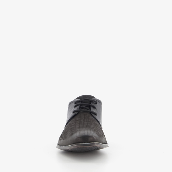 Bugatti leren heren veterschoenen zwart