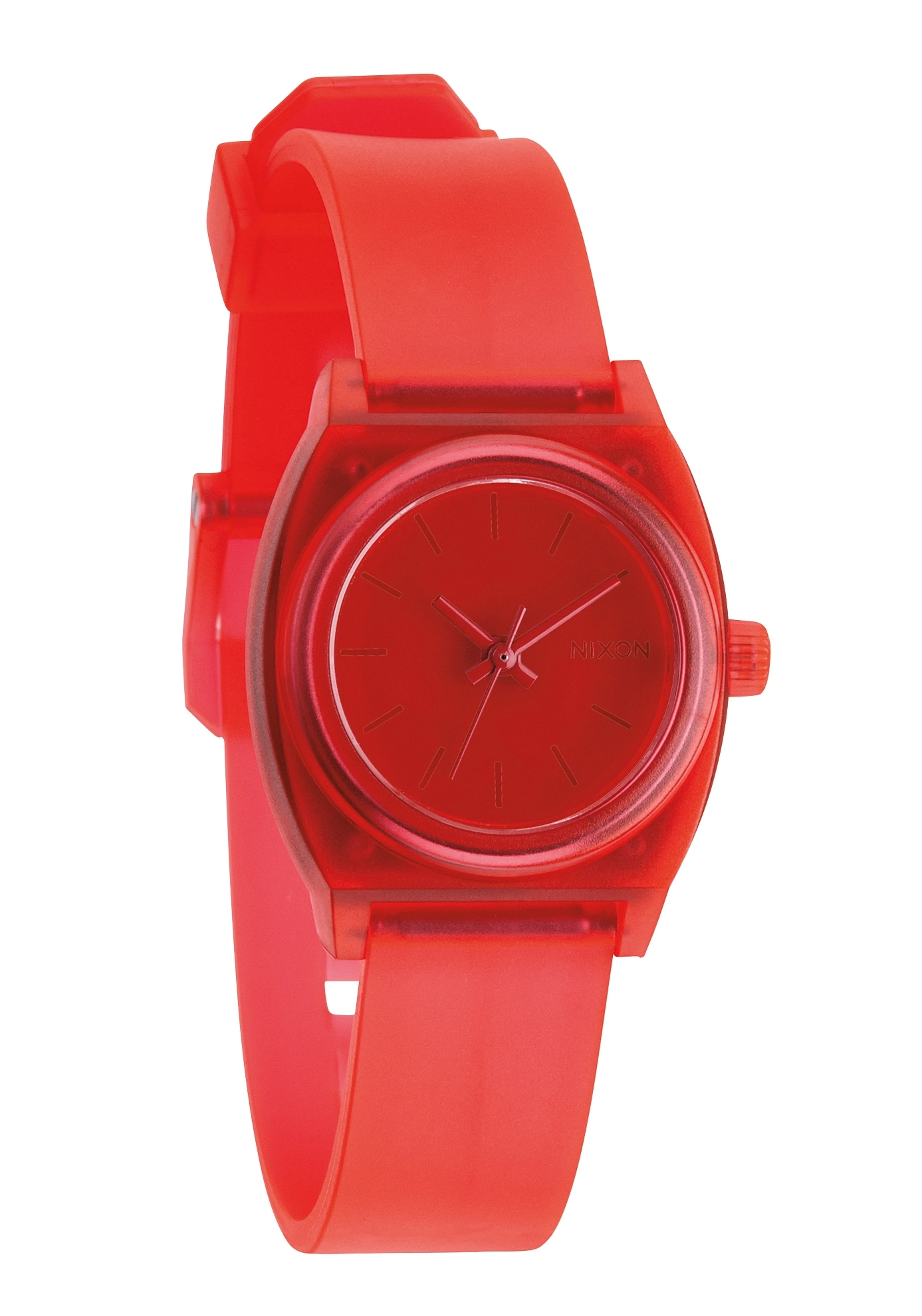 Nixon The Small Time Teller P Translucent Coral A4251784