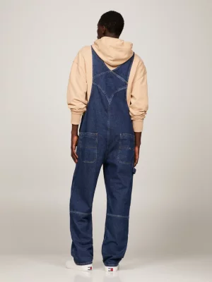 Jardineiras utilitárias Aiden em denim