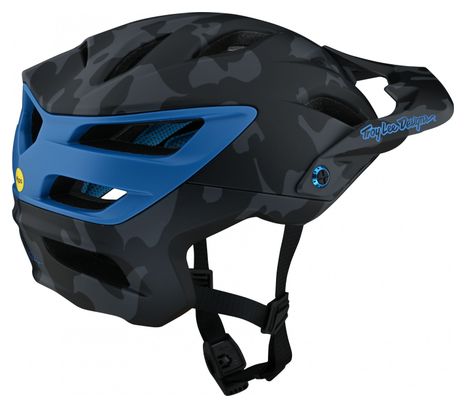 Casque Troy Lee Designs A3 Mips Uno Camo Bleu