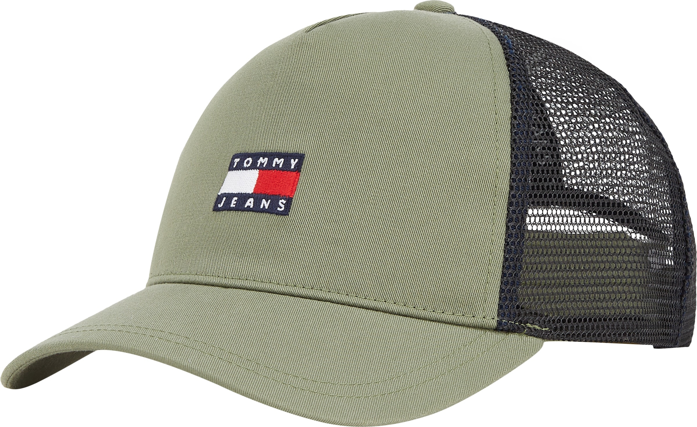 Tommy Jeans Baseball Cap »TJM HERITAGE TRUCKER CAP«, Mit festem Schirm