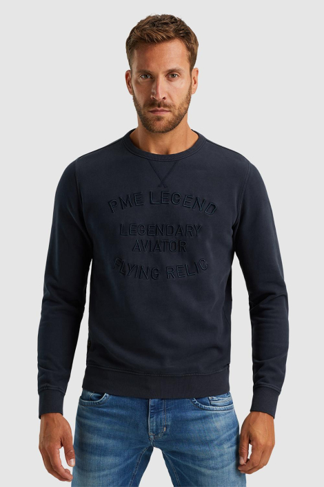 PME legend blauwe heren sweater