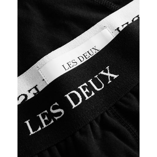 Les Deux Warren 2-pak Boxershorts, Black, XL
