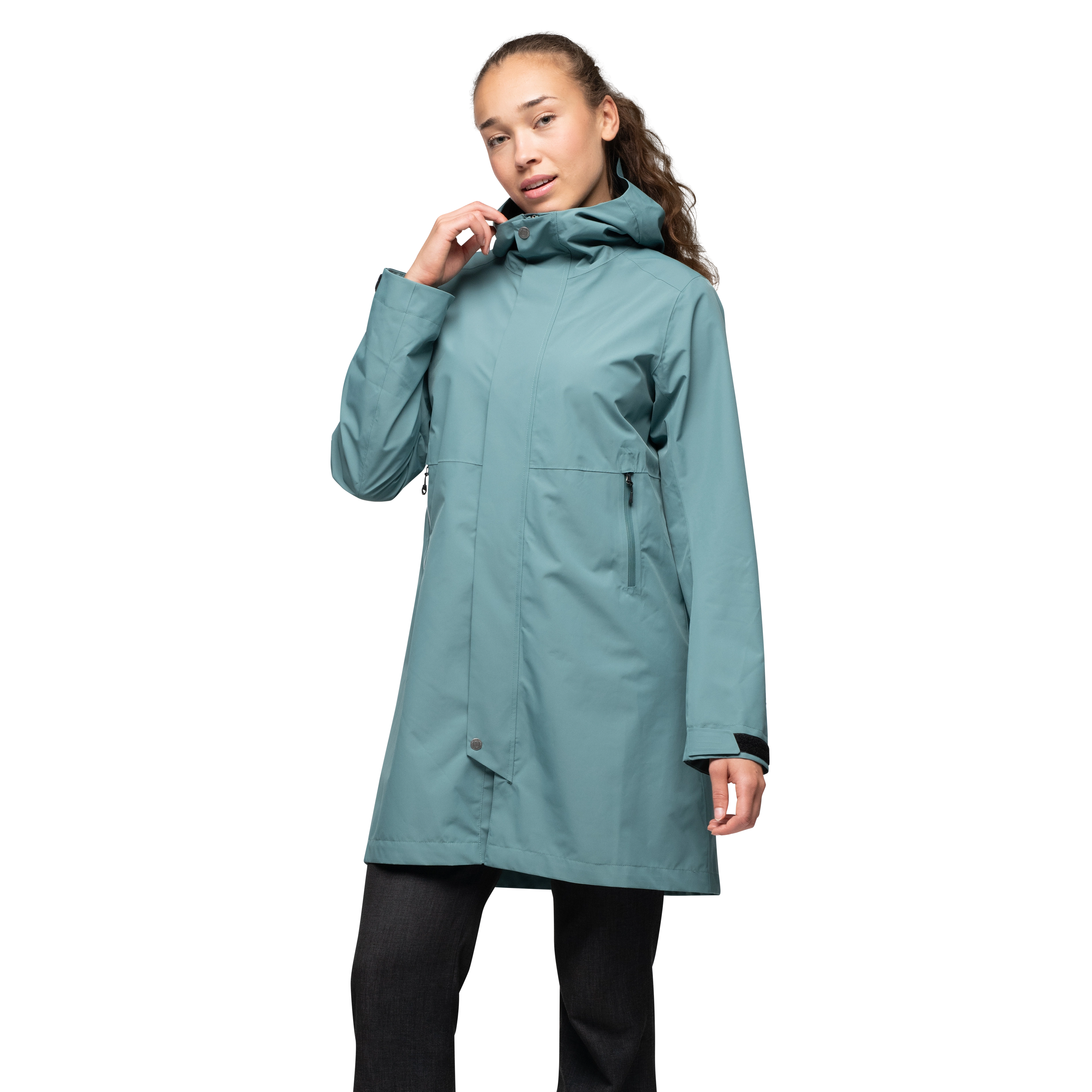 Urban 2L Shell Coat Women Grey Sage