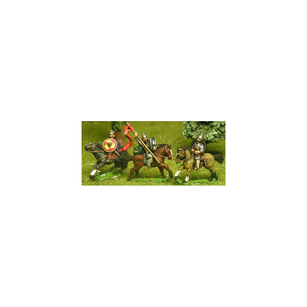 Saxon: Command: Mounted General, Sub-General & Noble