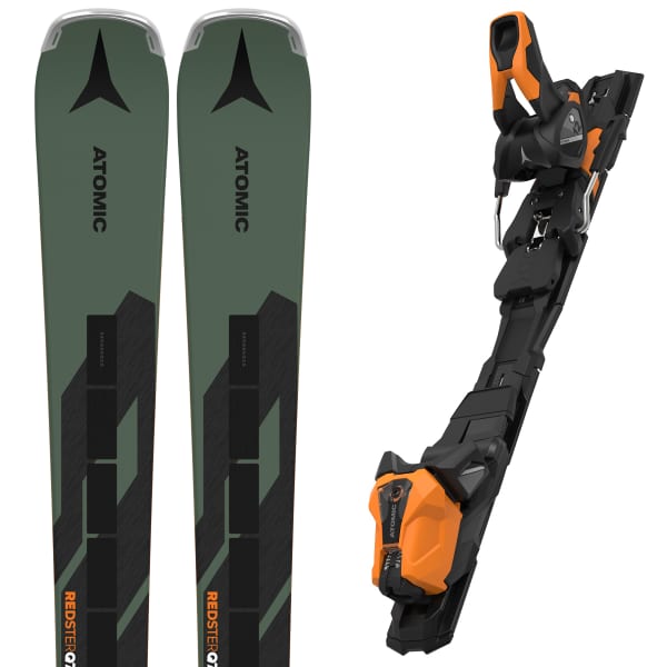 Pack ski ATOMIC REDSTER Q7.8 RVSK C PT GREEN + E MI 12 GW BLACK/GREEN/ORANGE