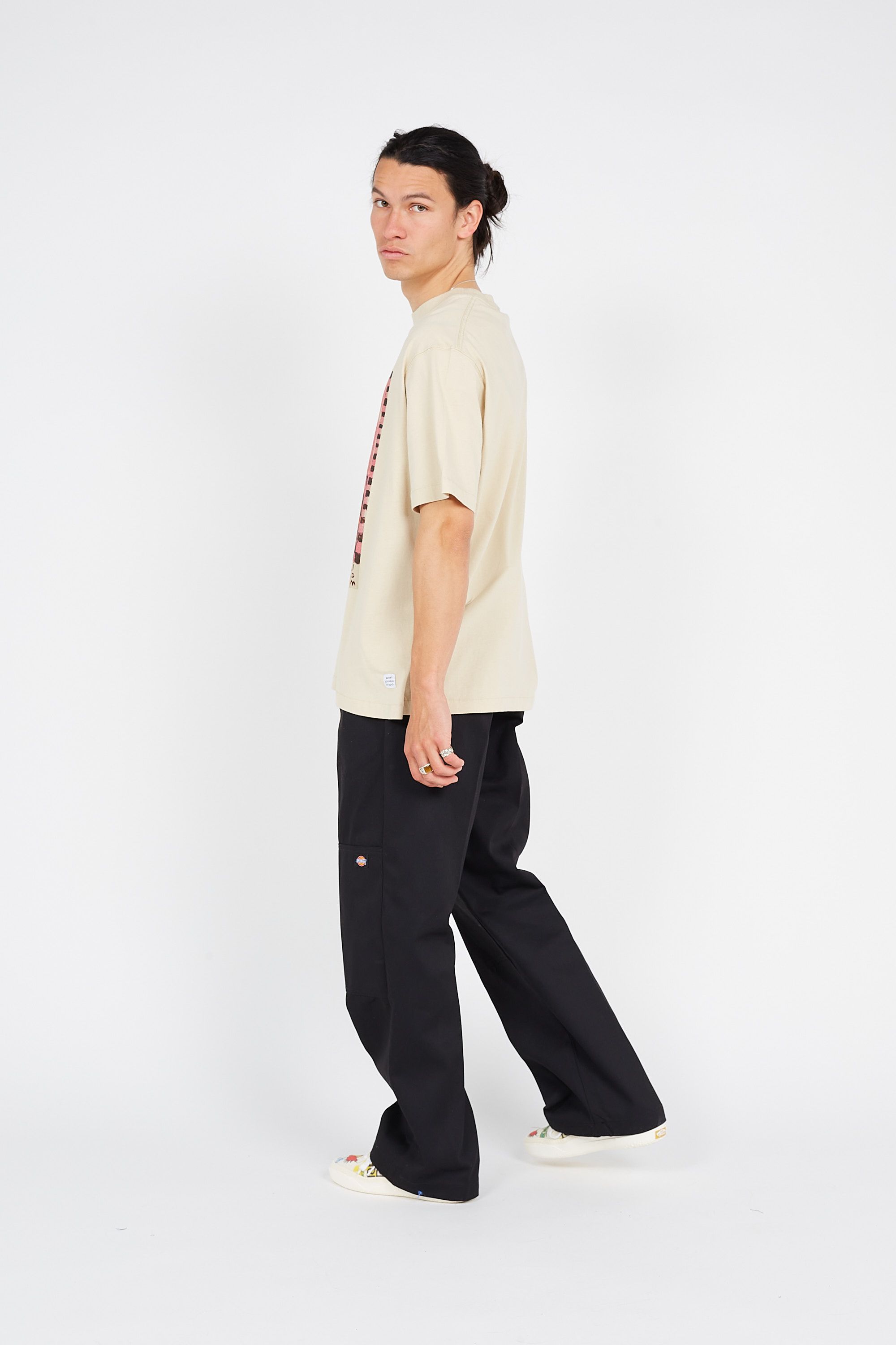 DICKIES Pantalon  DOUBLE KNEE REC Noir