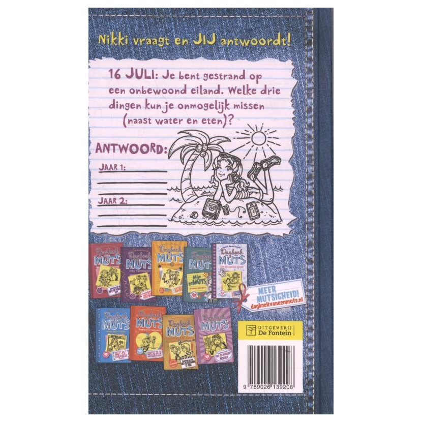 Dagboek van een Muts - Afblijven! Dit dagboek is van mij
