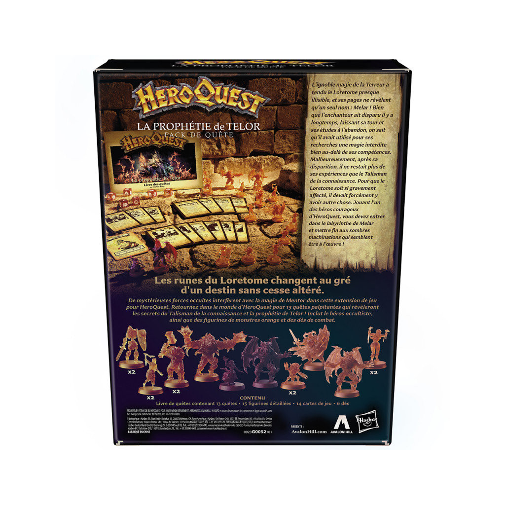 HeroQuest - La Prophétie de Telor